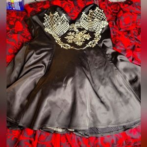 Wheels and Dollbaby strapless dress